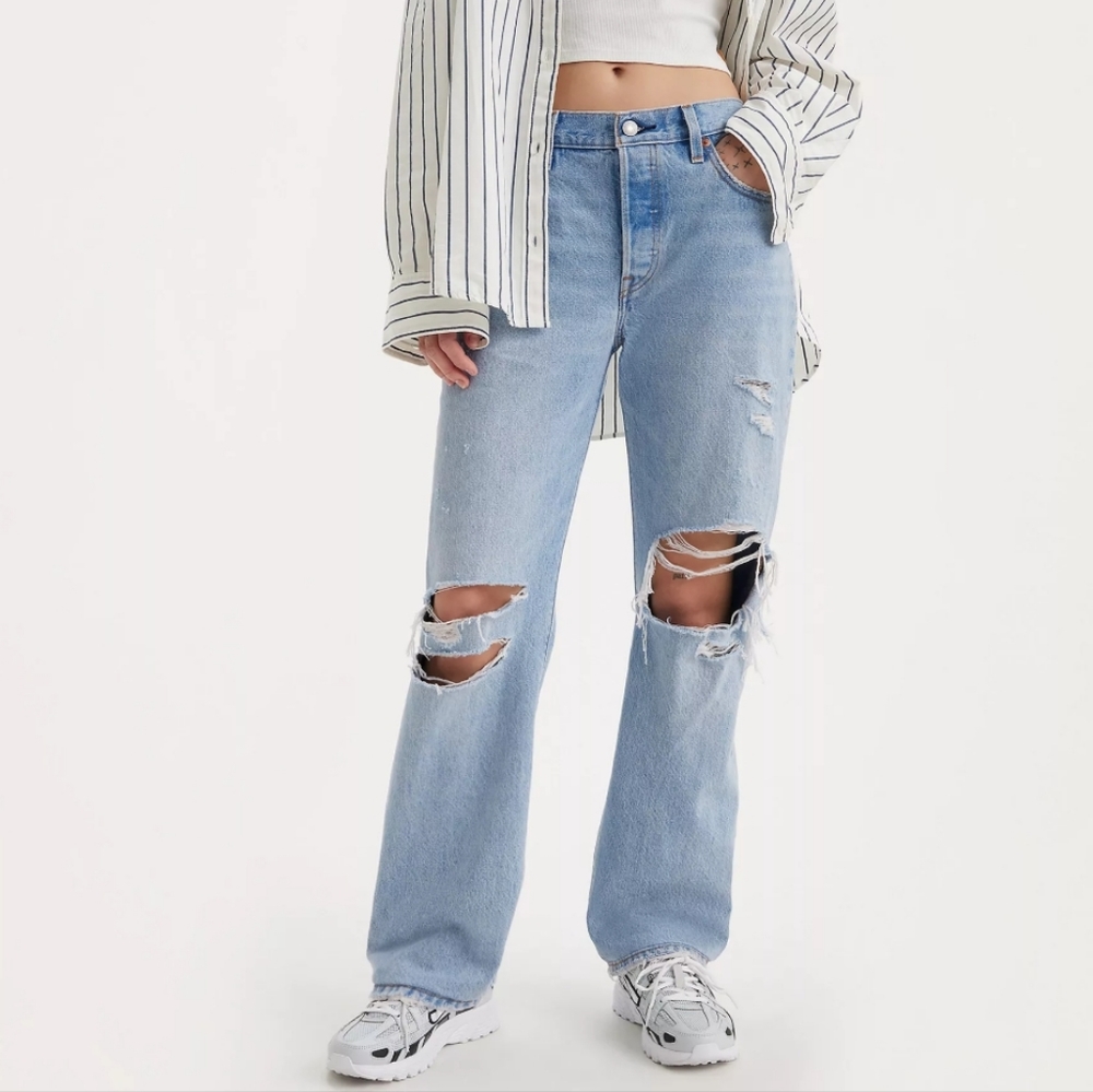 Levi's 501 Mid Rise Straight Leg Women's 33x30 Jeans